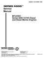 Thumbnail MTU-DETROIT SERIES 4000 12V and 16V ENGINE SERVICE MANUAL