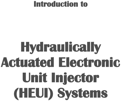 Product picture HEUI Injectors or HYDRAULIC ACTUATED ELECTRONIC INJECTORS